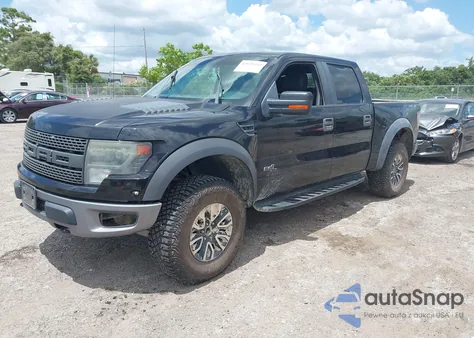 2013 Ford F-150 Svt Raptor from USA, damaged, VIN 1FTFW1R61DFA52889